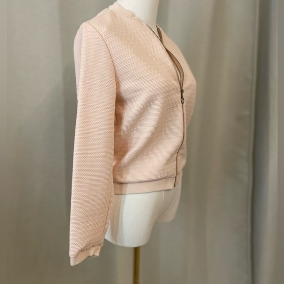 Dorothy Perkins Peach Bomber Jacket - Picture 4 of 6